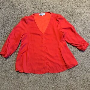 EUC Tuckernuck Hollis top in red, size XL